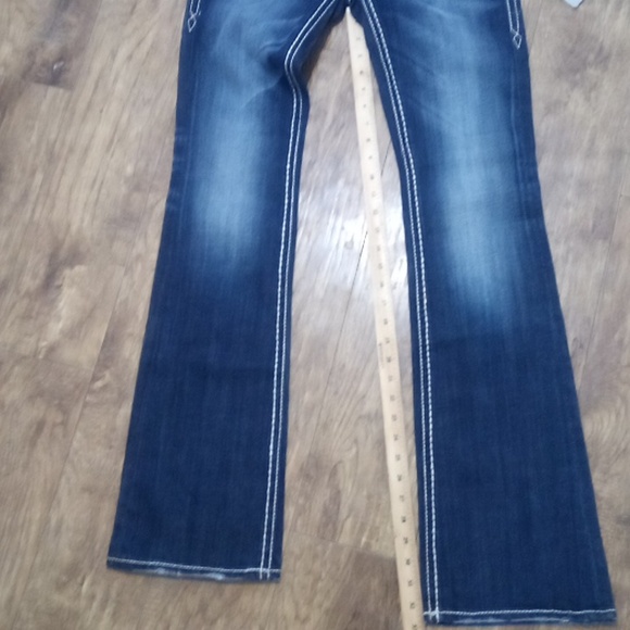 Rock Revival Women's 26 Bootcut Sasha Embellished Embroidered NWOT - Picture 12 of 13